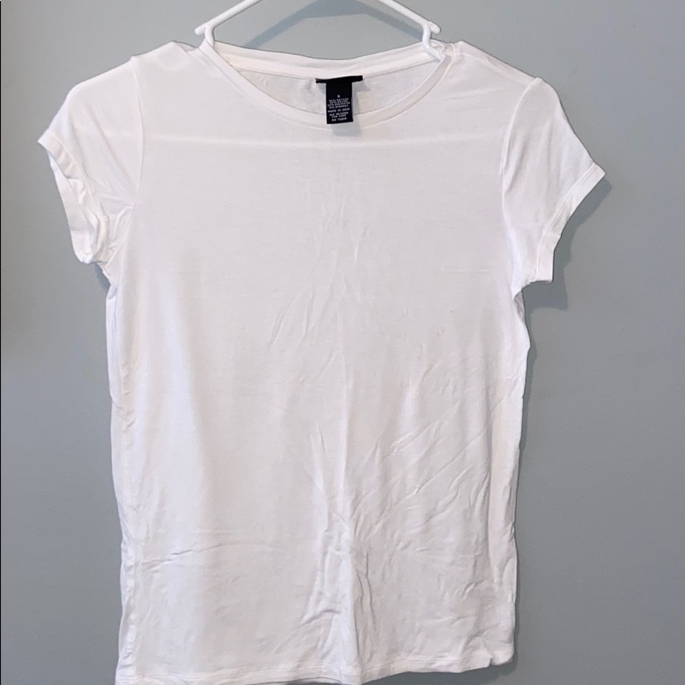White Half Sleeve Shirt